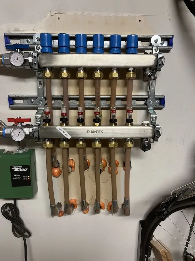 Plumber performing Leak Detection at a residential property in Gulfport